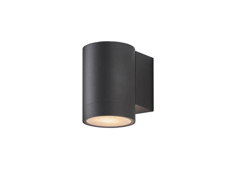 Applique murale Cylindre GU10 sable noir étanche - vue 3